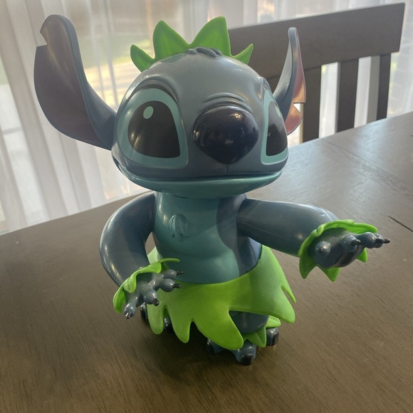 Disney Lilo & Stitch Figure Hula Dancing Stitch Figure 8in Tested And Working!‎ - Picture 1 of 4